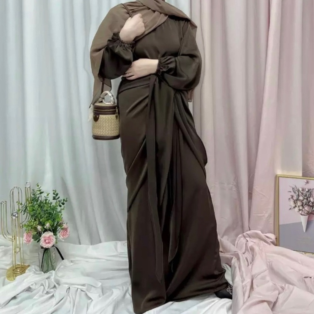 2 Piece Silky Satin set